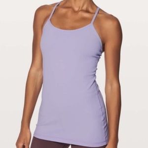Lululemon Power Y Tank Lavendar